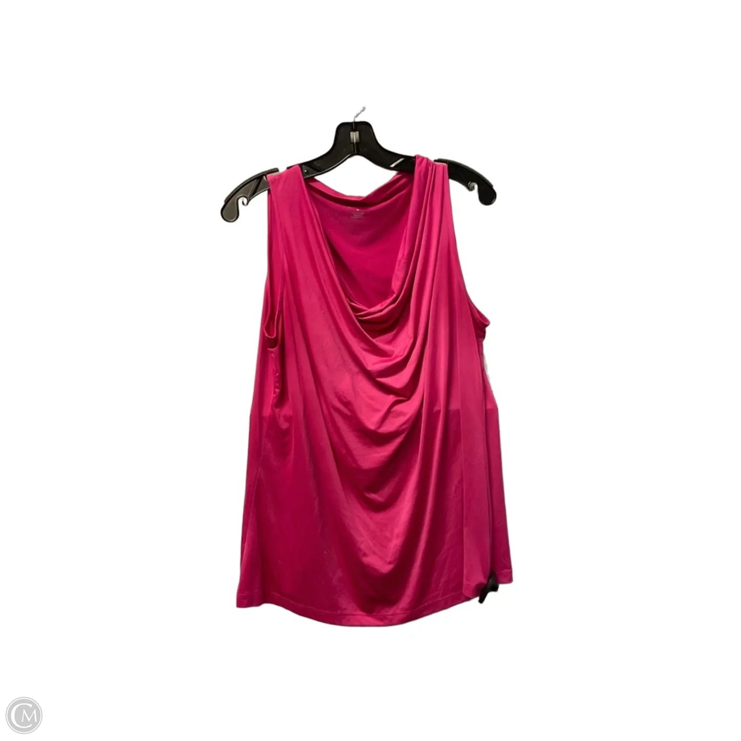 Top Sleeveless Basic By Worthington In Pink, Size: Xs