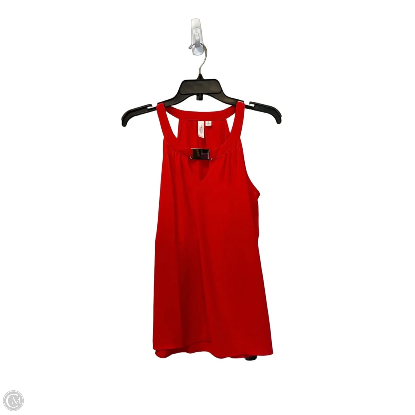 Top Sleeveless By Tacera In Red, Size: S