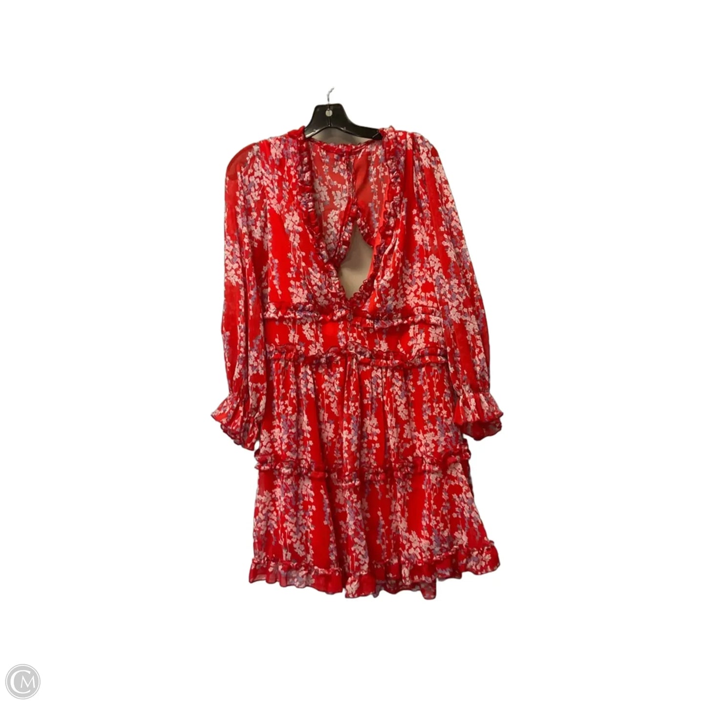 Dress Casual Short By Clothes Mentor In Red, Size: Xl