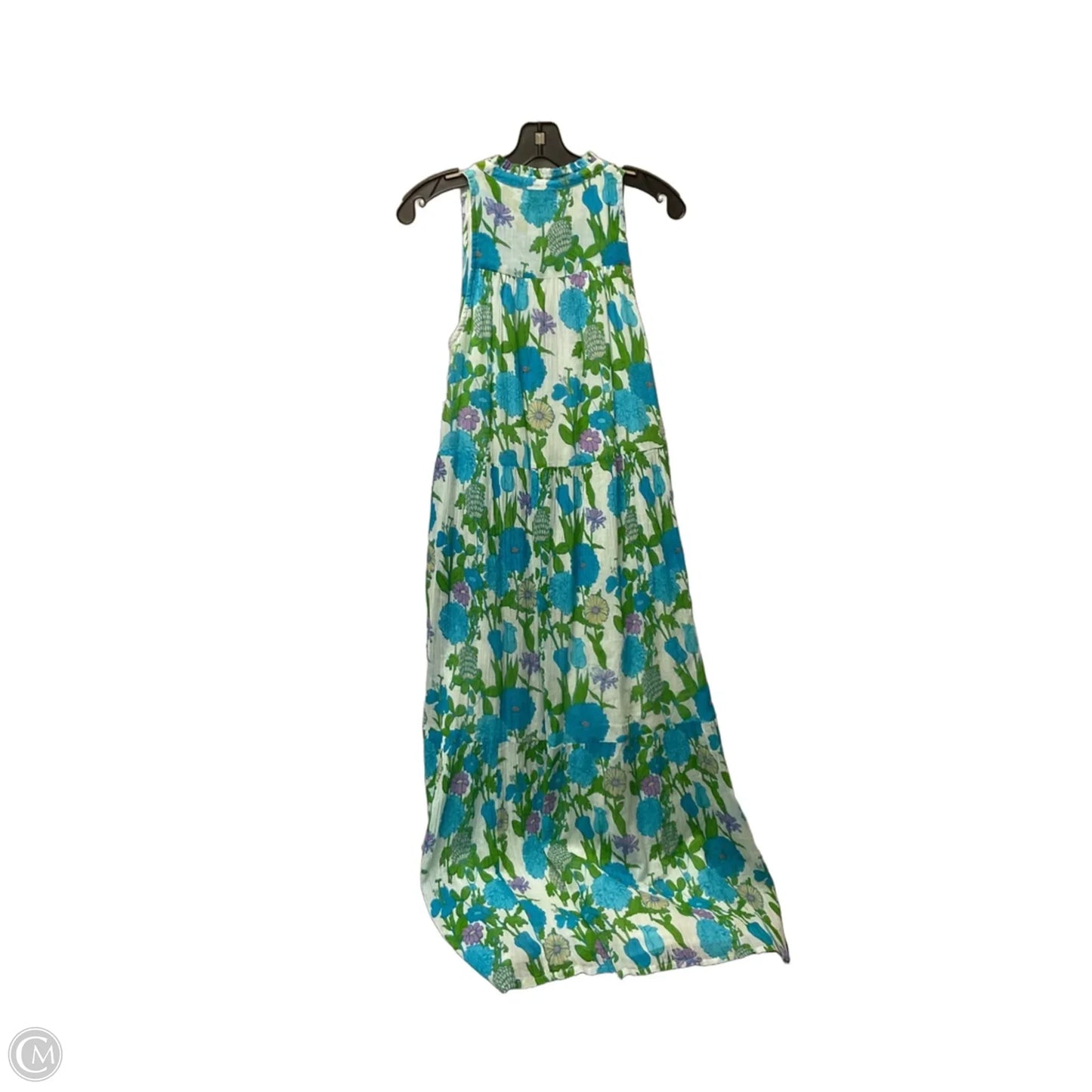 Dress Casual Maxi By Cmc In Blue, Size: S