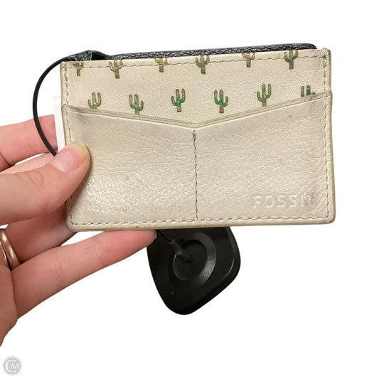 Wallet By Fossil, Size: Small
