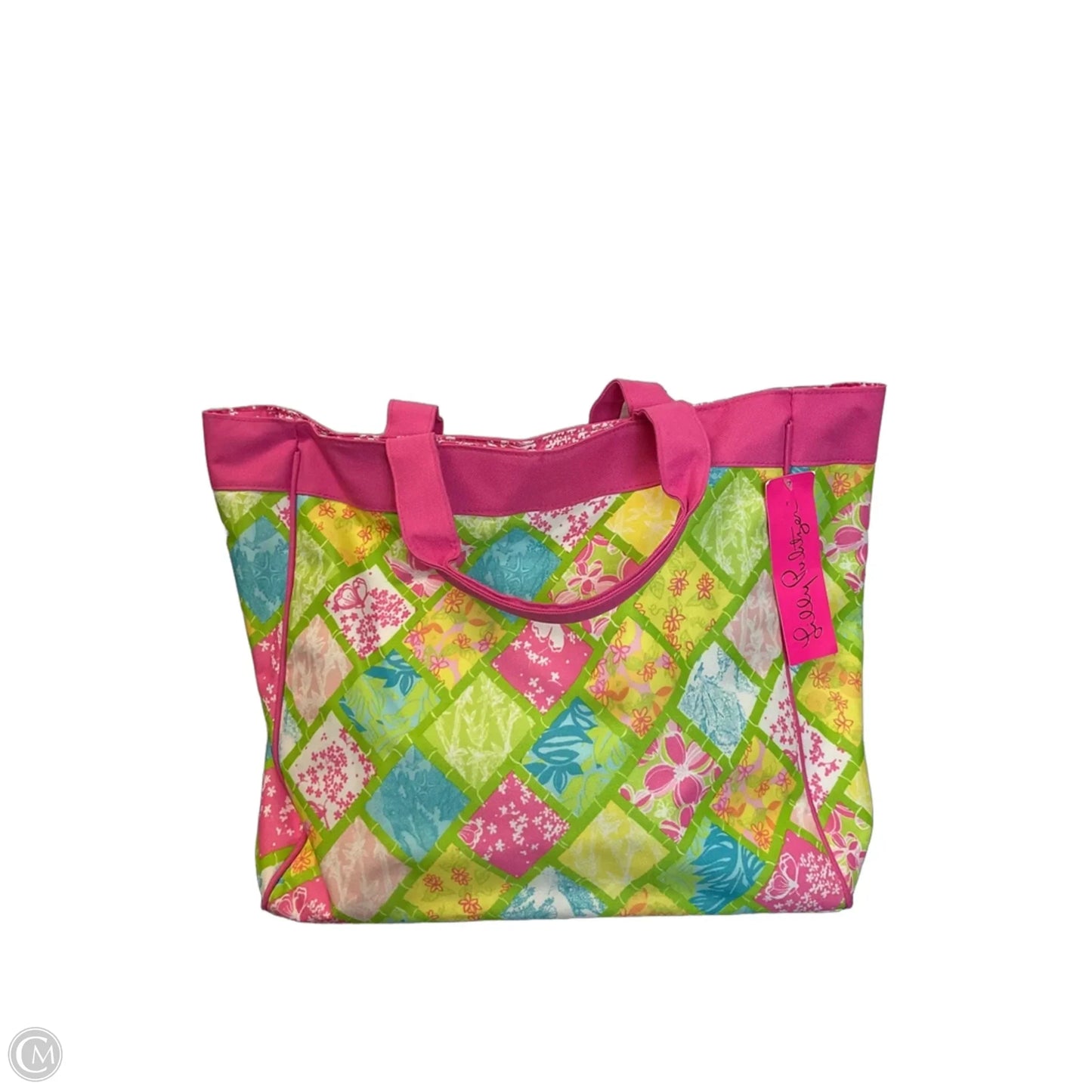 Handbag Designer By Lilly Pulitzer, Size: Large
