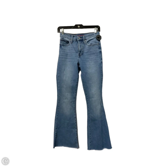Jeans Flared By Lucky Brand In Blue Denim, Size: 2