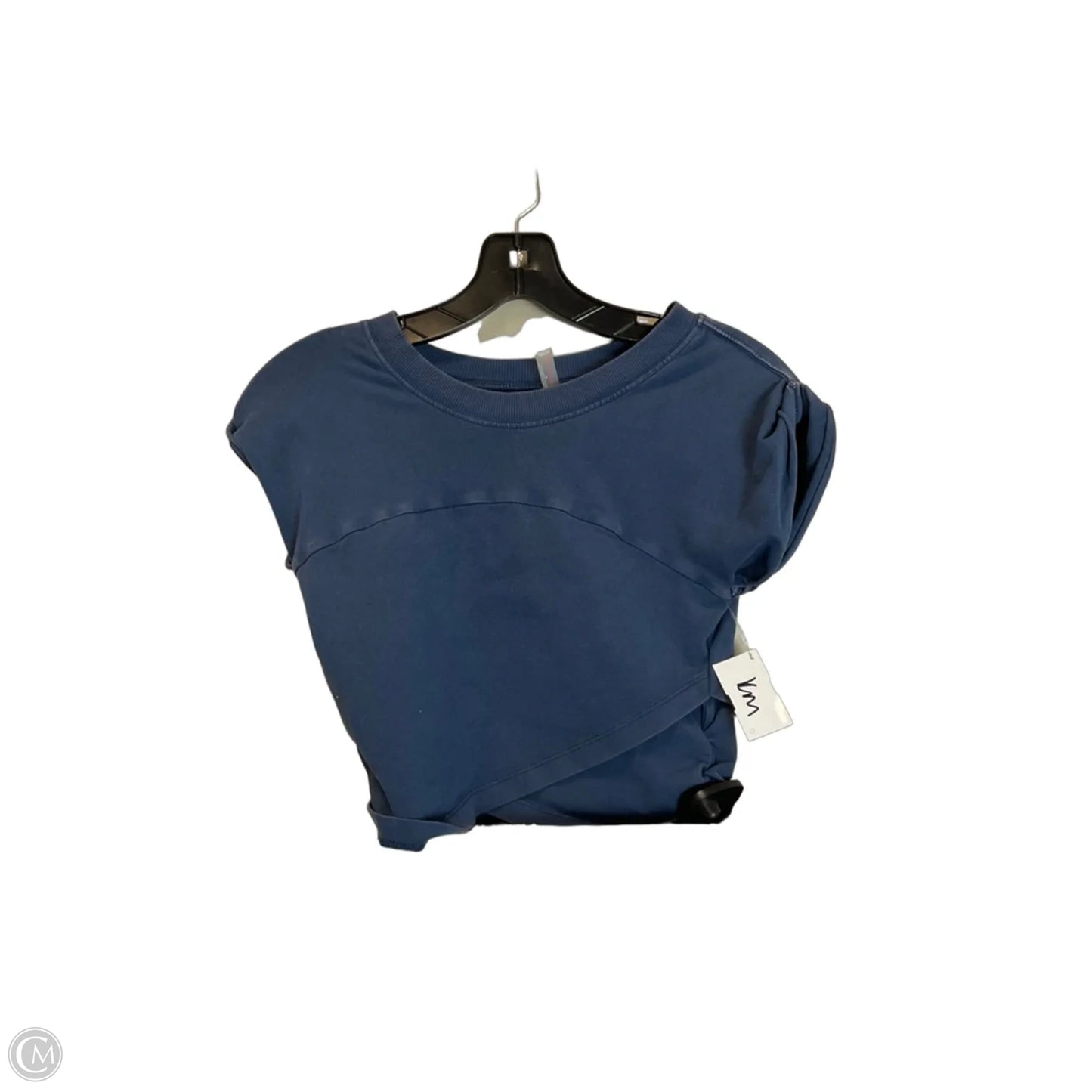 Top Short Sleeve By Free People In Blue, Size: Xs