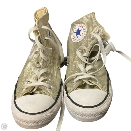Shoes Sneakers By Converse In Gold, Size: 8