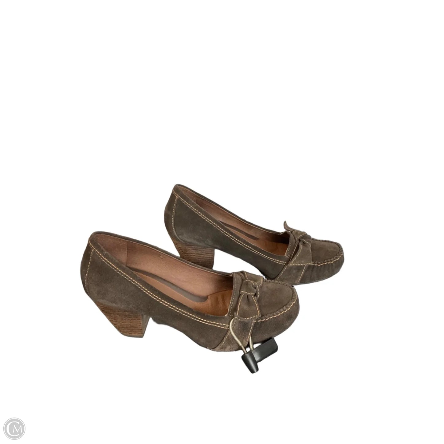 Shoes Heels Block By Nurture In Brown, Size: 9