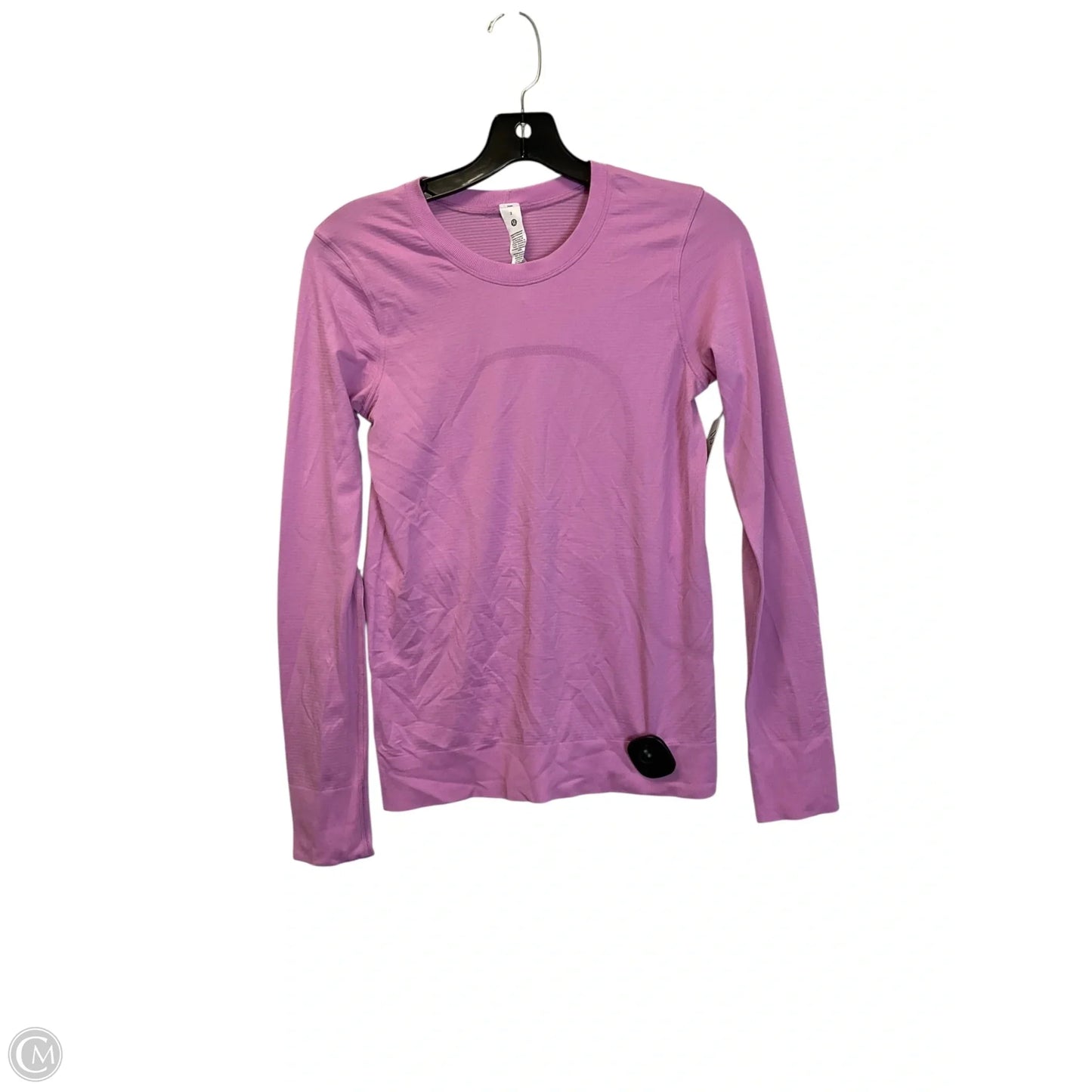 Top Long Sleeve By Lululemon In Pink, Size: 2