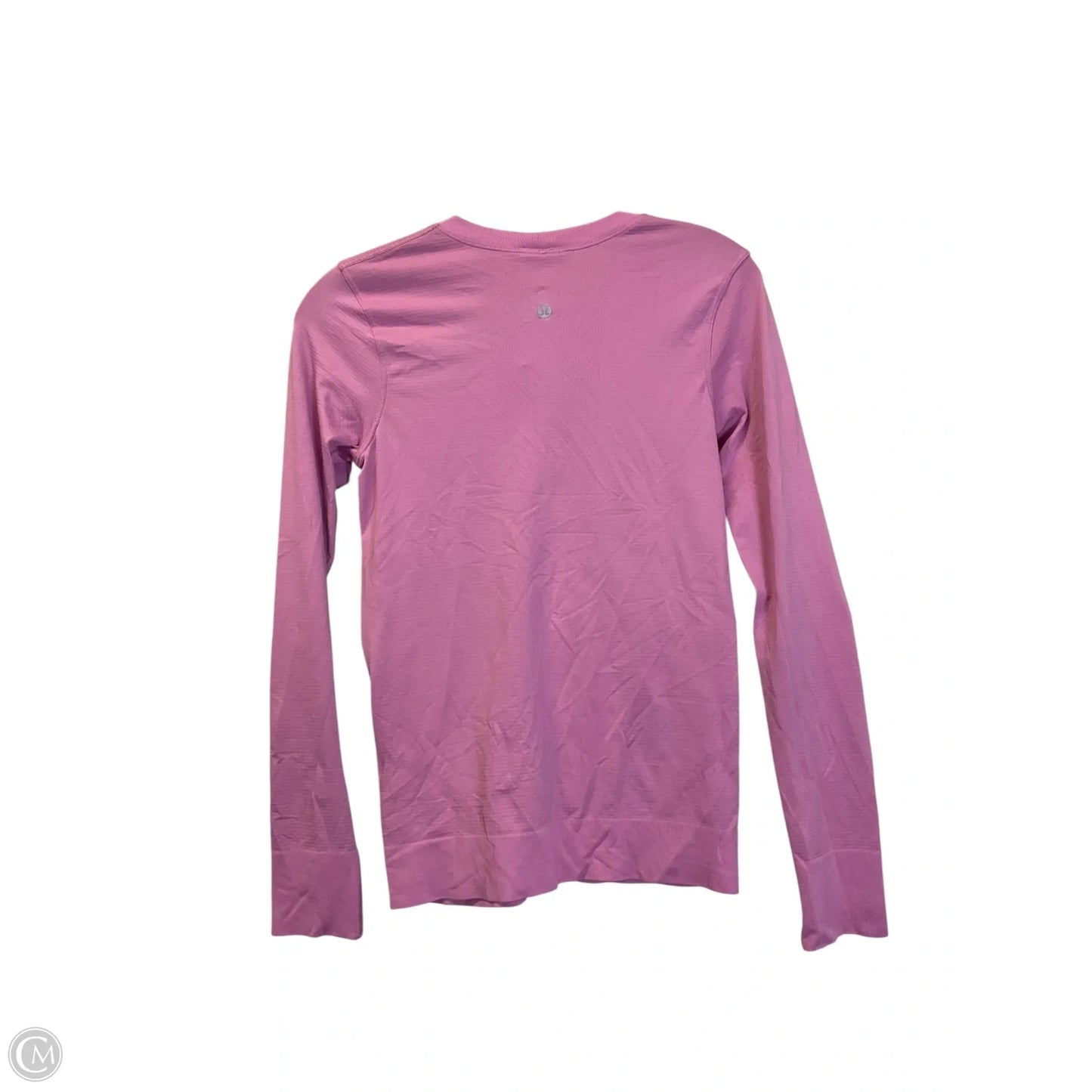 Top Long Sleeve By Lululemon In Pink, Size: 2