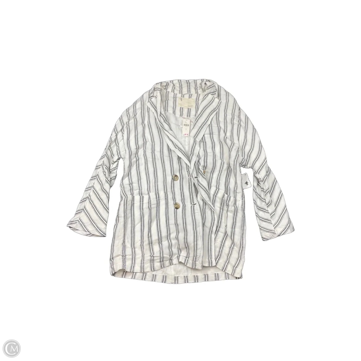 Blazer By Pilcro In Striped Pattern, Size: S