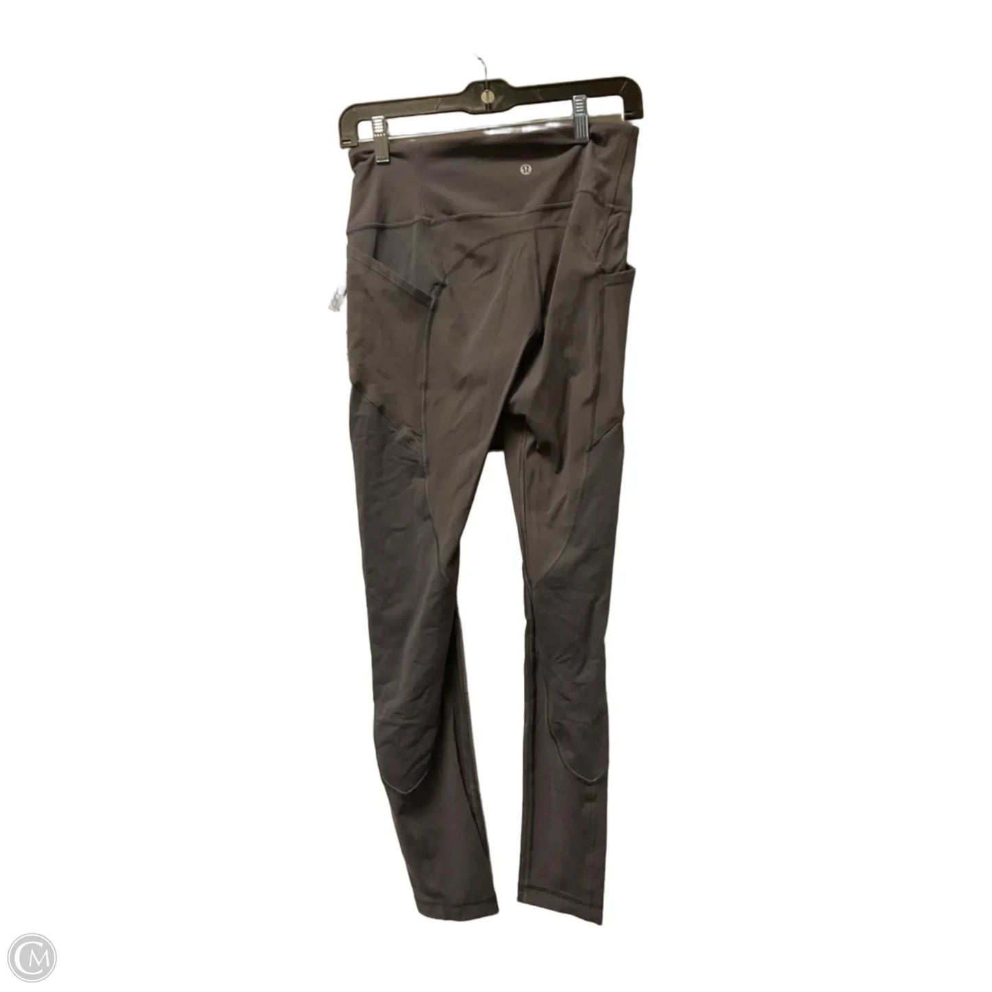 Athletic Leggings By Lululemon In Grey, Size: 4