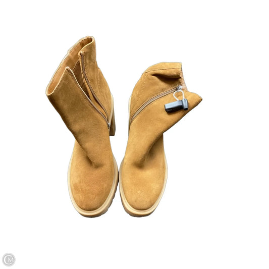 Boots Ankle Heels By Dolce Vita In Brown, Size: 10