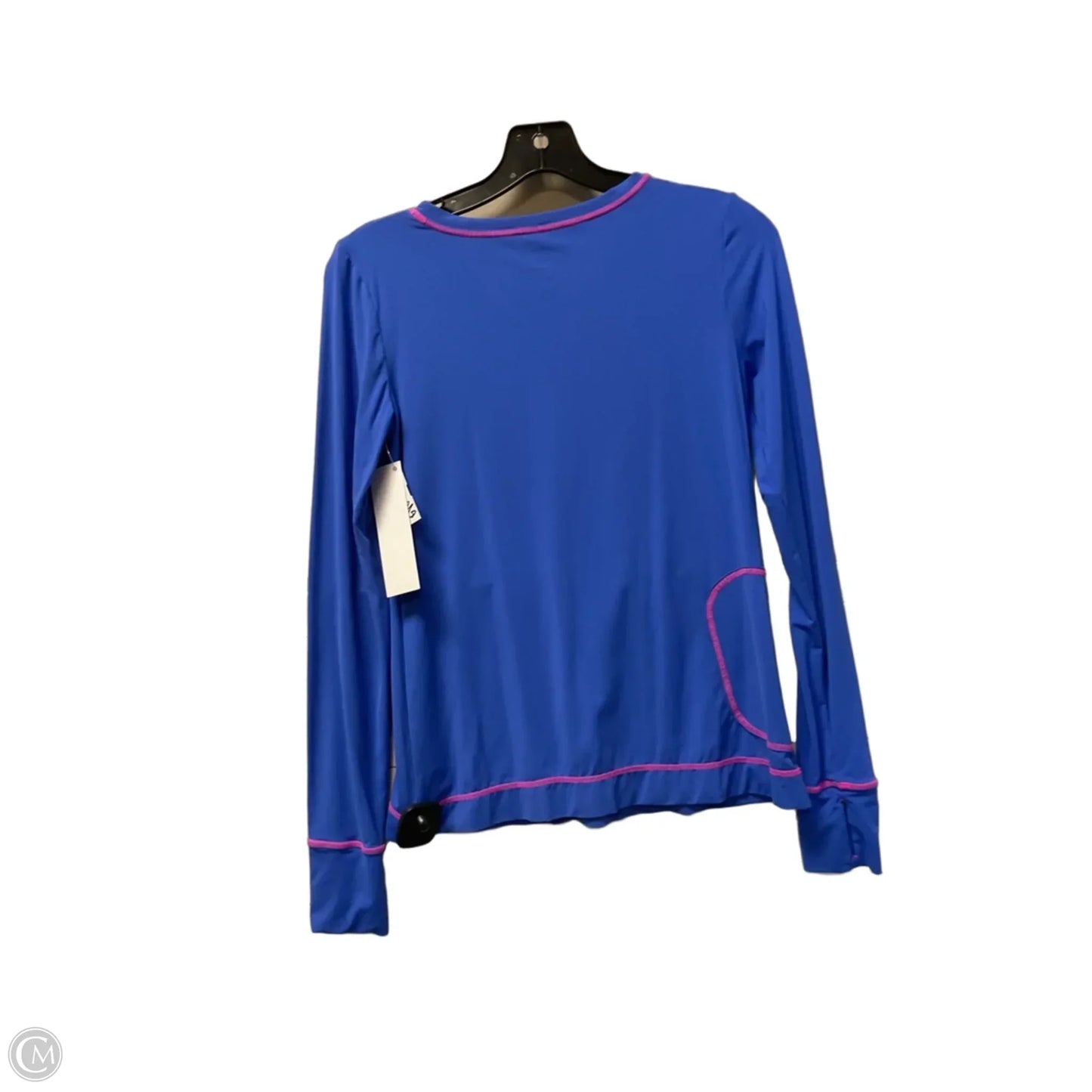 Top Long Sleeve Designer By Lilly Pulitzer In Blue, Size: S
