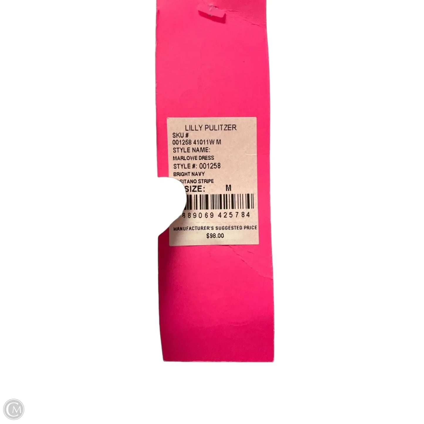 Dress Designer By Lilly Pulitzer In Striped Pattern, Size: M