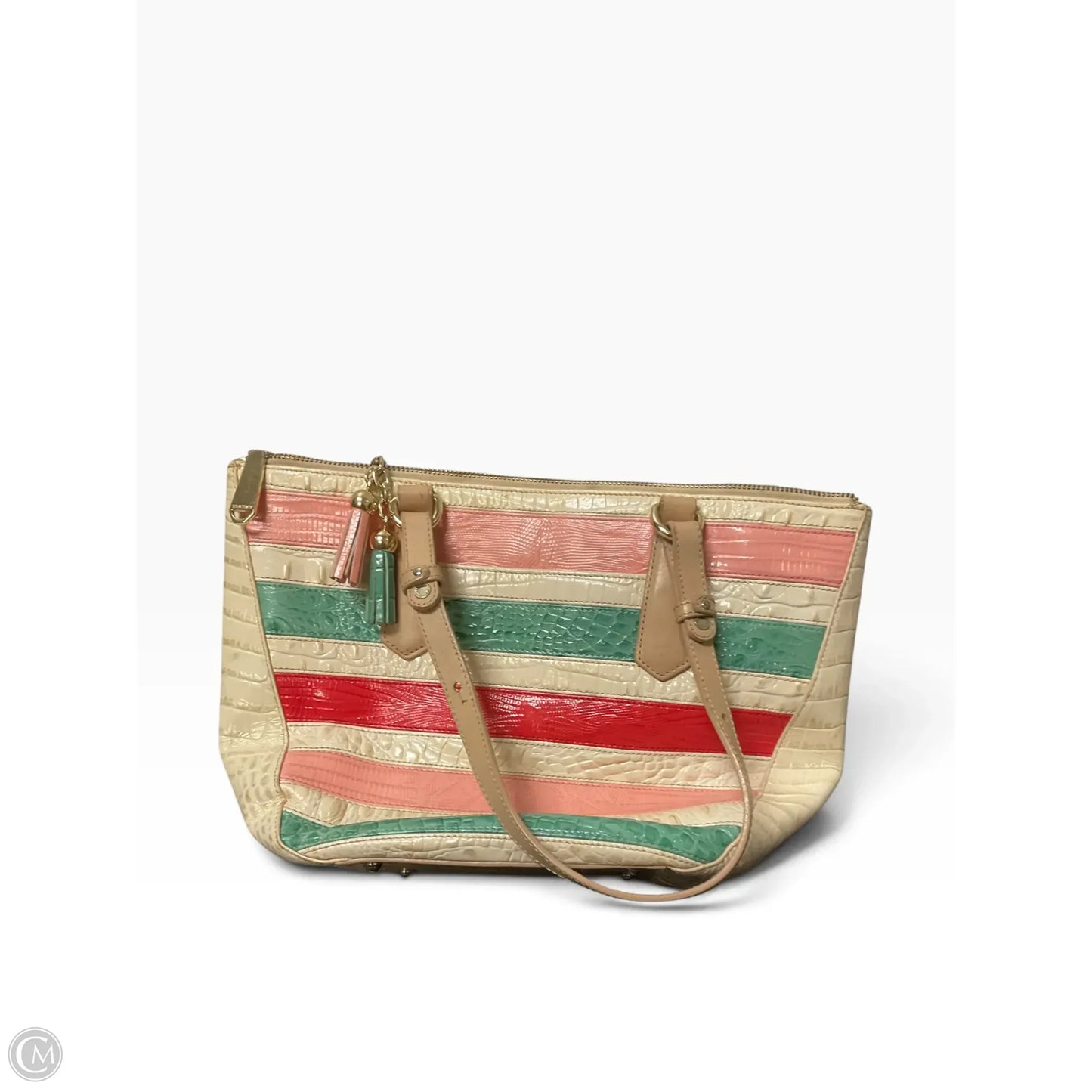 Handbag Designer By Brahmin, Size: Small