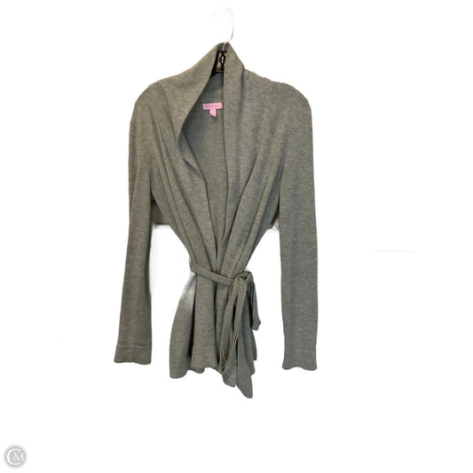 Cardigan Designer By Lilly Pulitzer In Grey, Size: Xs