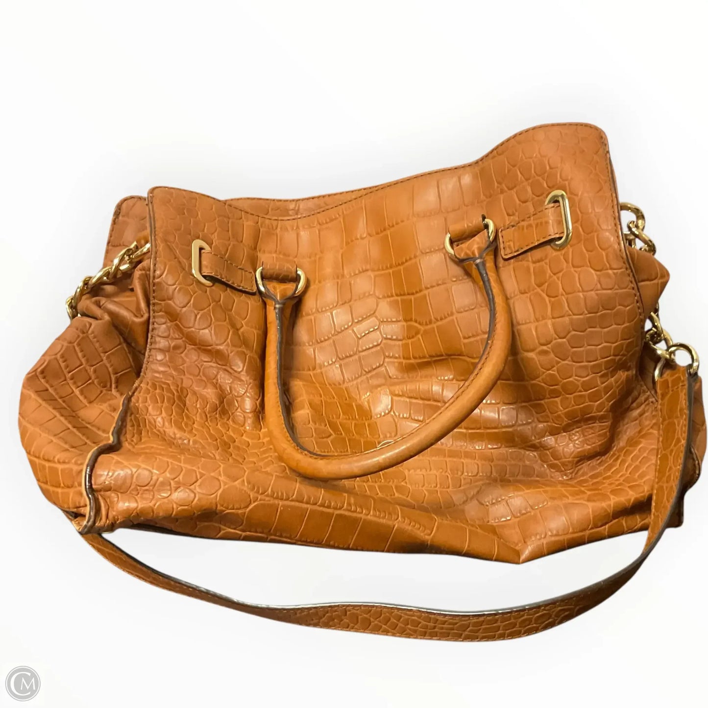 Crossbody Designer By Michael Kors, Size: Medium