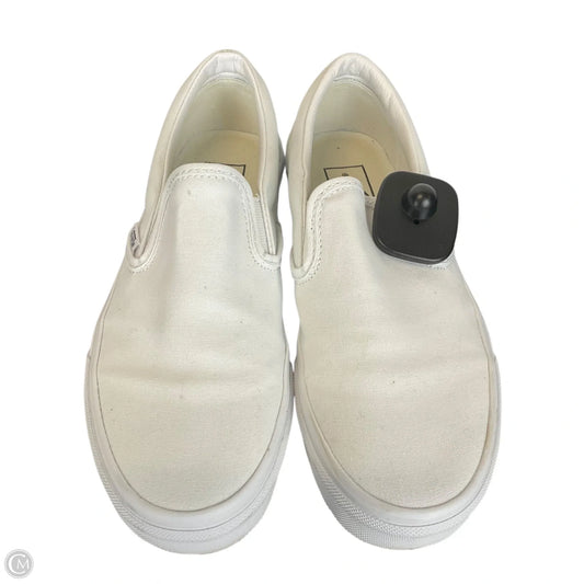 Shoes Sneakers By Vans In White, Size: 8