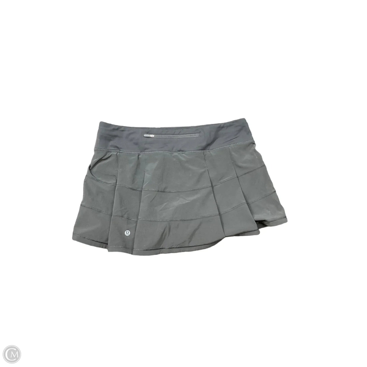 Athletic Skort By Lululemon In Black, Size: 4