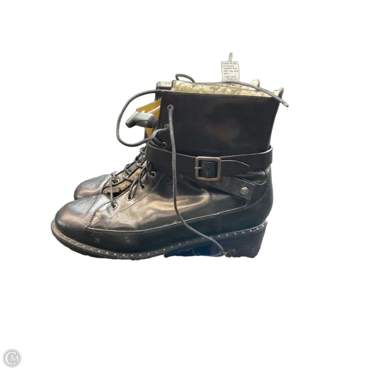 Boots Designer By Ugg In Black, Size: 10