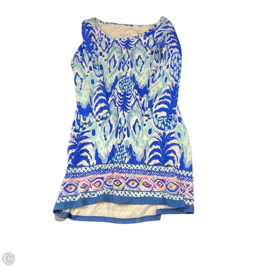 Dress Designer By Lilly Pulitzer In Blue, Size: L