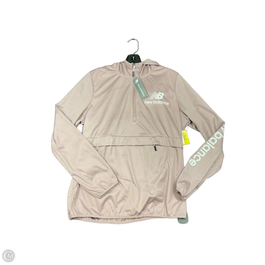 Jacket Windbreaker By New Balance In Purple, Size: M