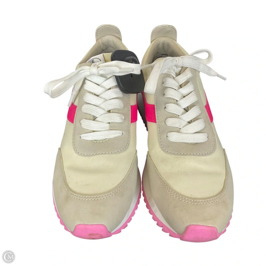 Shoes Sneakers By Steve Madden In Cream, Size: 7