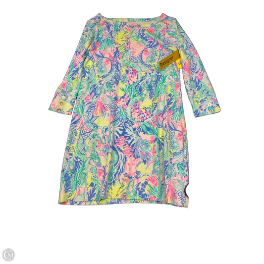 Dress Designer By Lilly Pulitzer In Blue & Green, Size: S