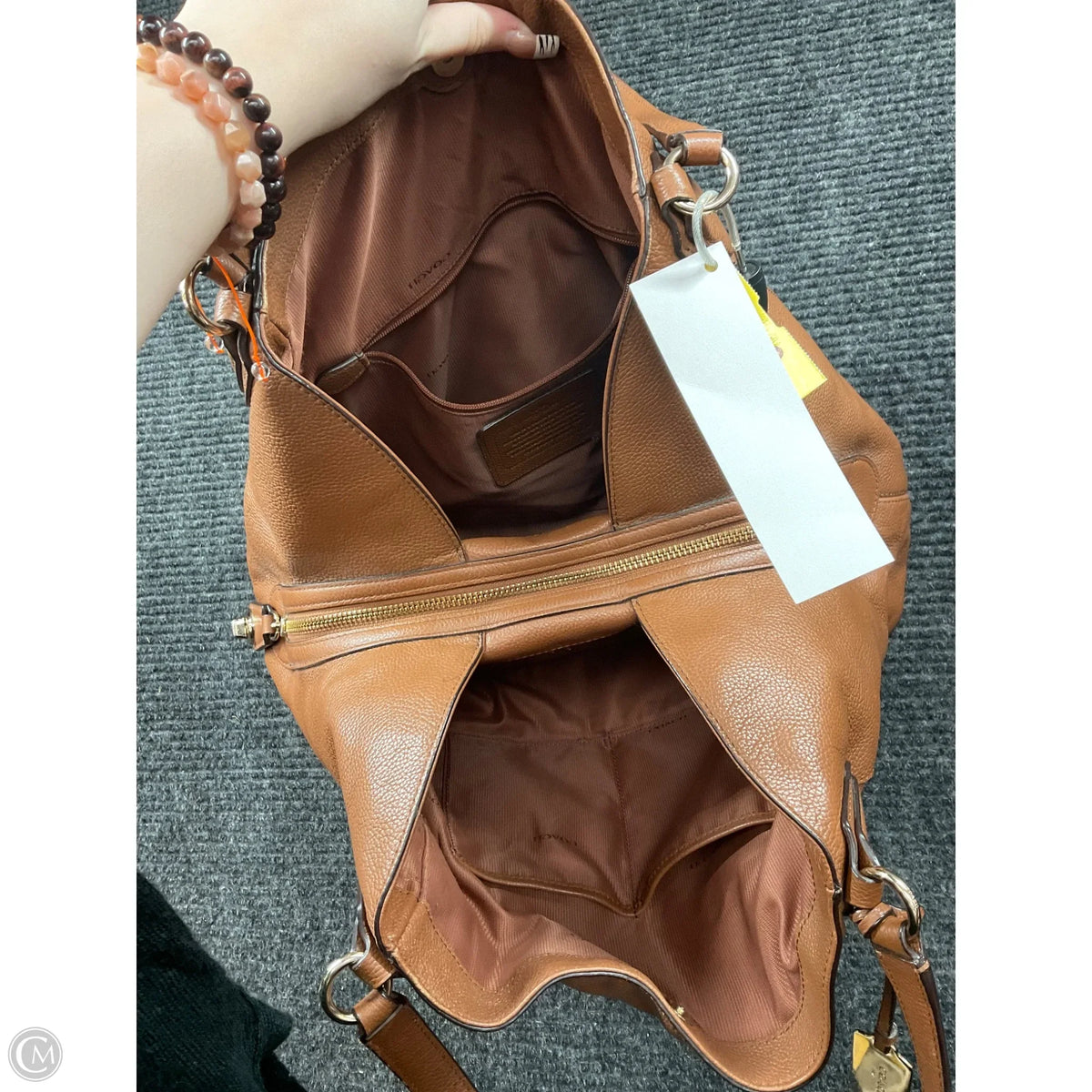 Handbag Designer By Coach, Size: Large