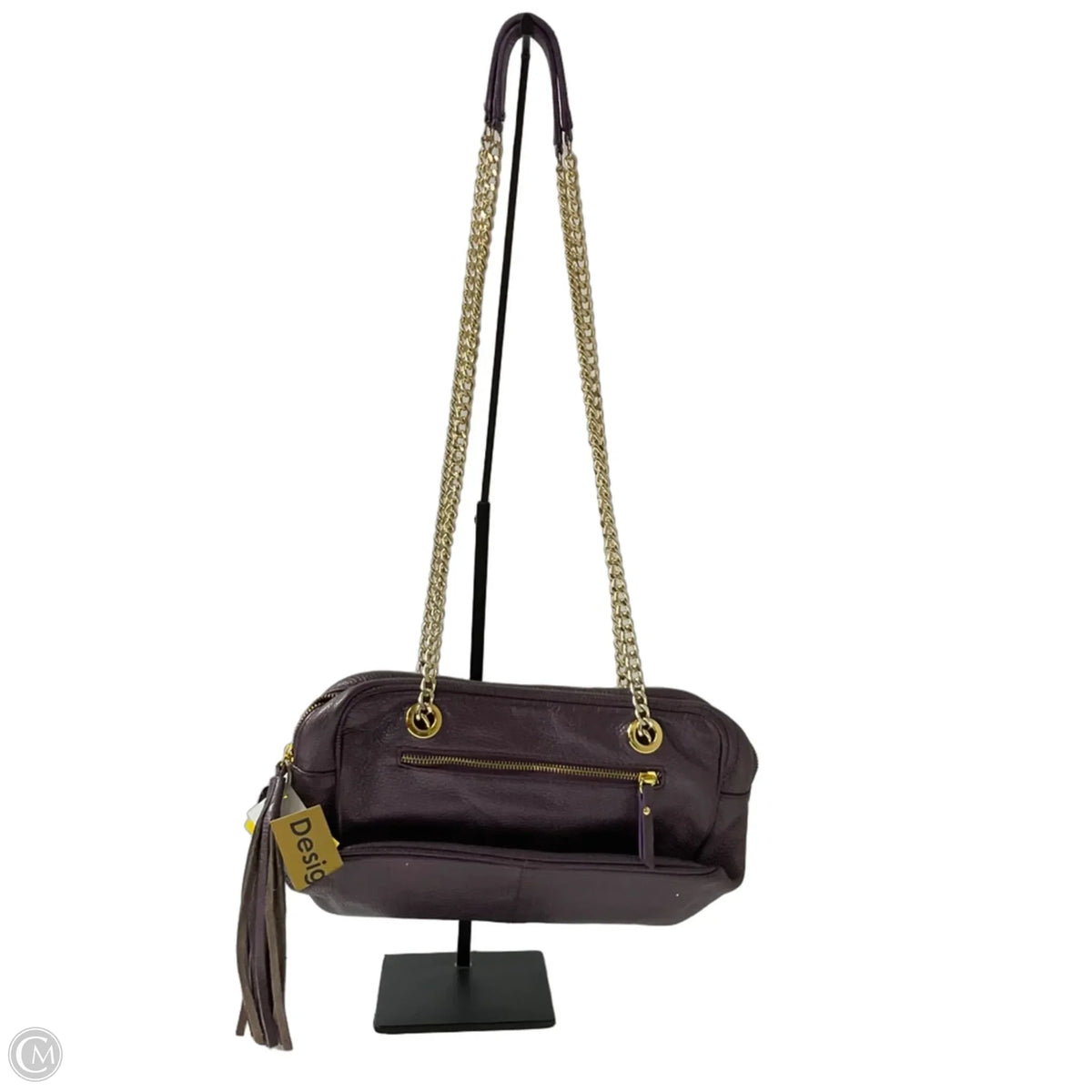 Crossbody Leather By Valentina, Size: Medium