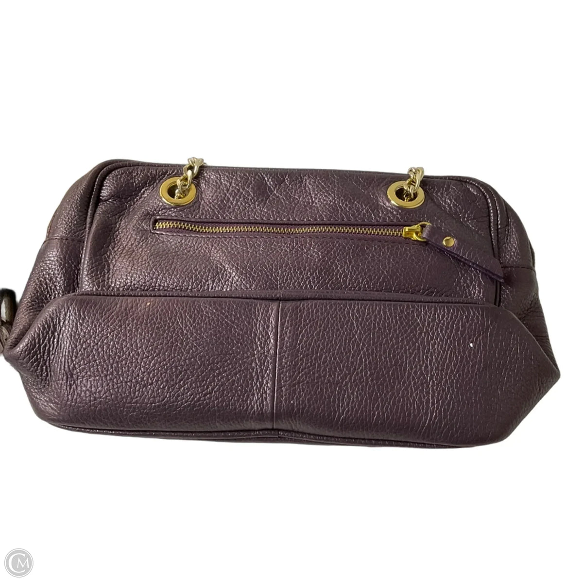 Crossbody Leather By Valentina, Size: Medium