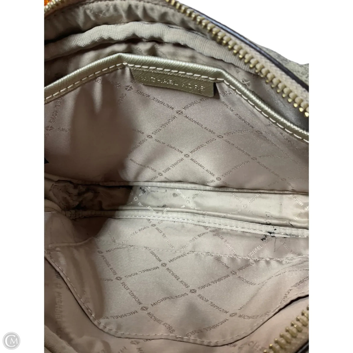 Crossbody Designer By Michael Kors, Size: Medium