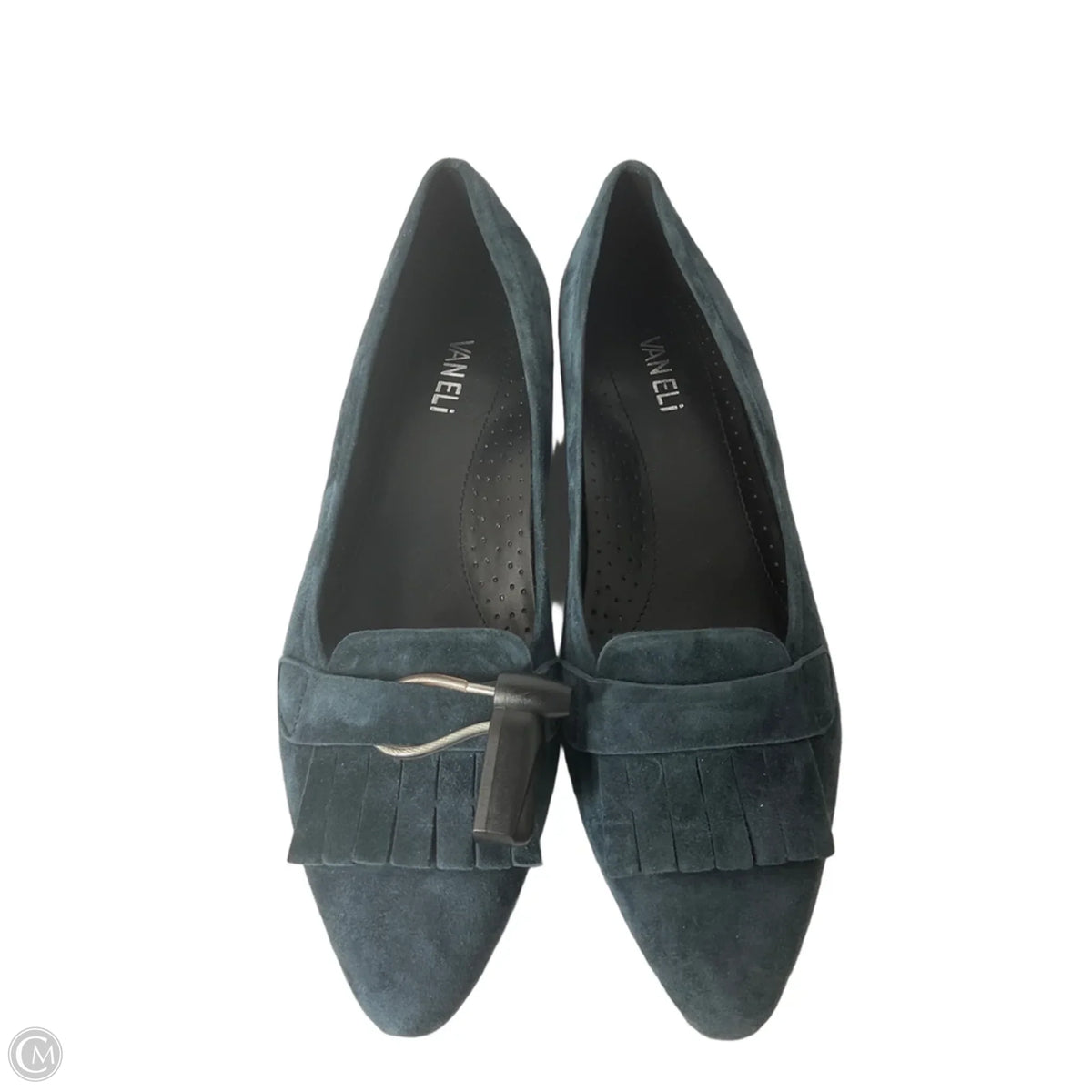 Shoes Flats By Vaneli In Blue, Size: 10