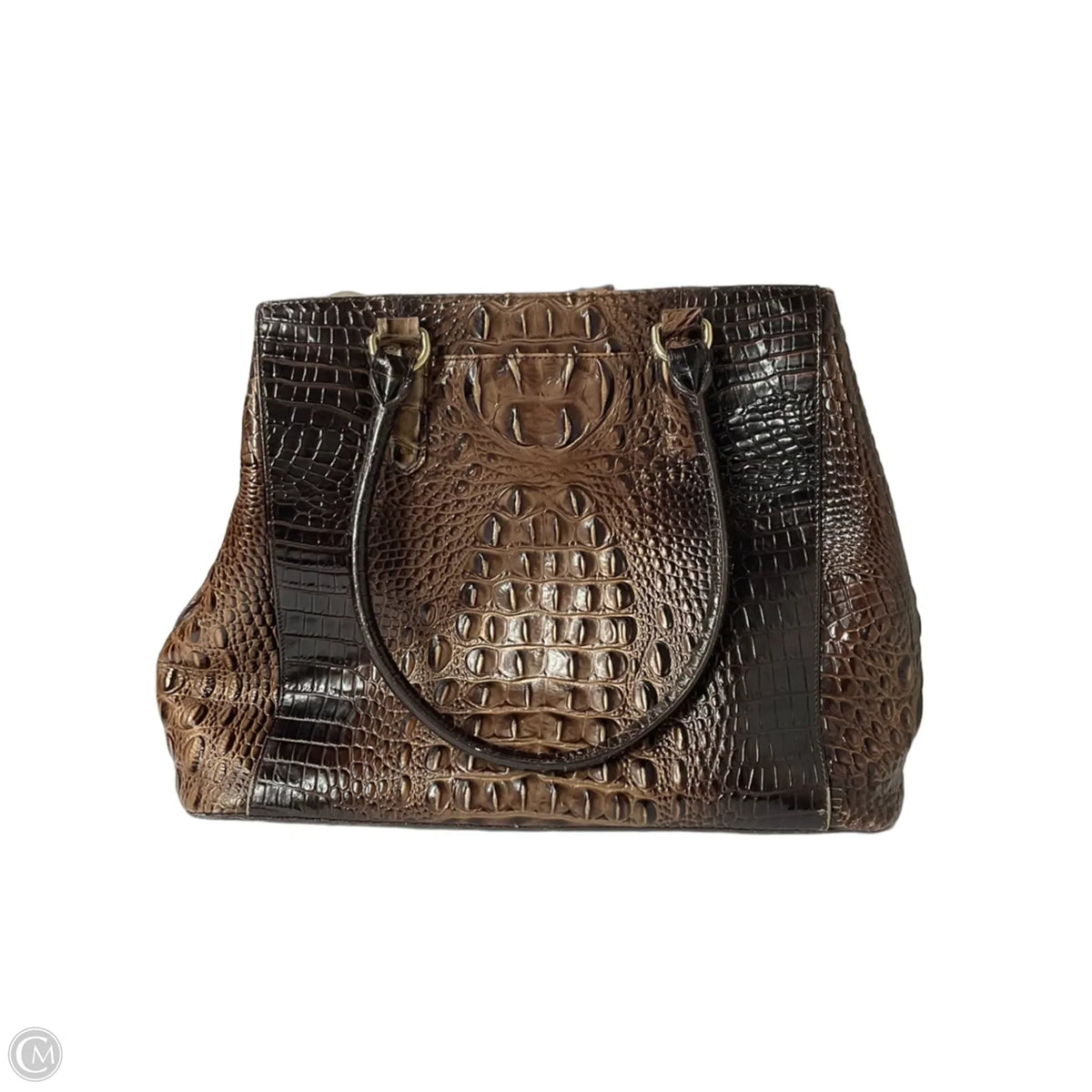 Handbag Designer By Brahmin, Size: Large