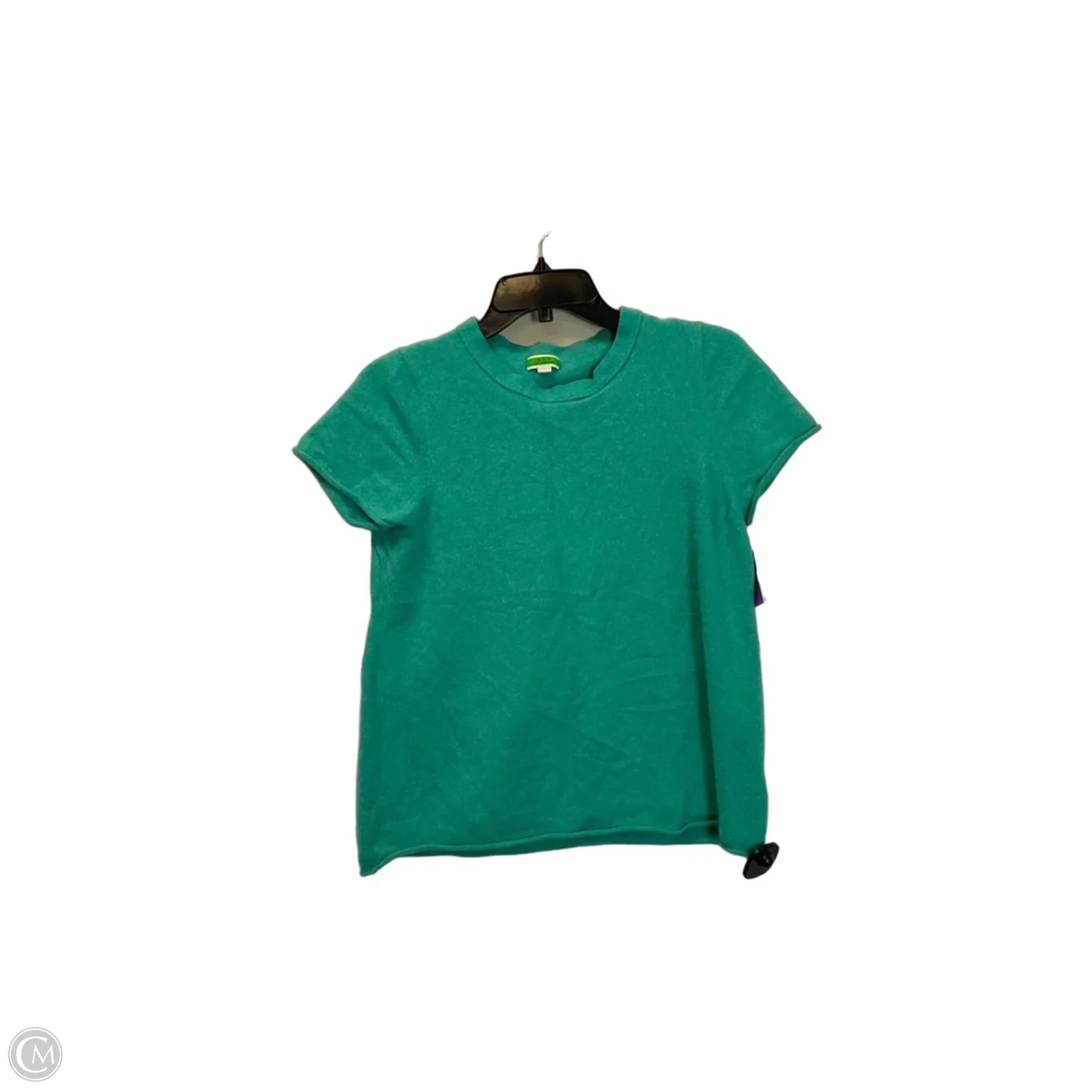 Sweater Short Sleeve By J. Crew In Green, Size: Xxl