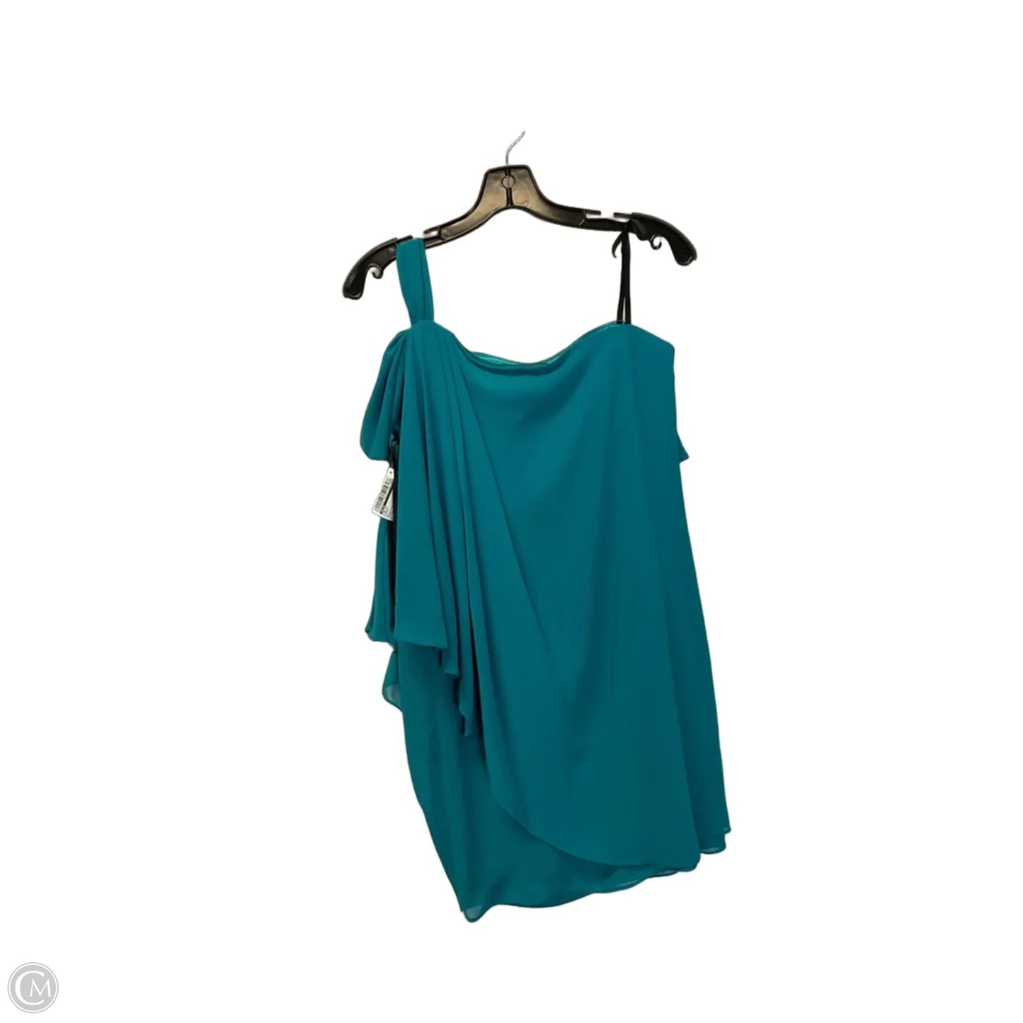 Top Short Sleeve By Zelos In Green, Size: L