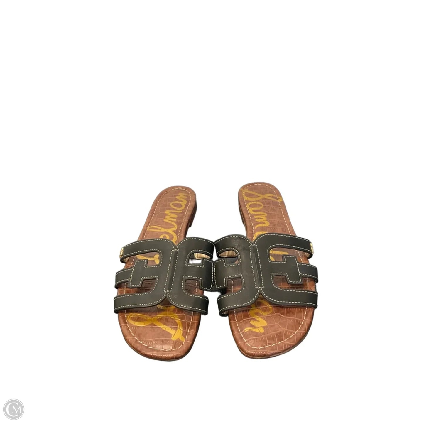 Sandals Flats By Sam Edelman In Black & Brown, Size: 8