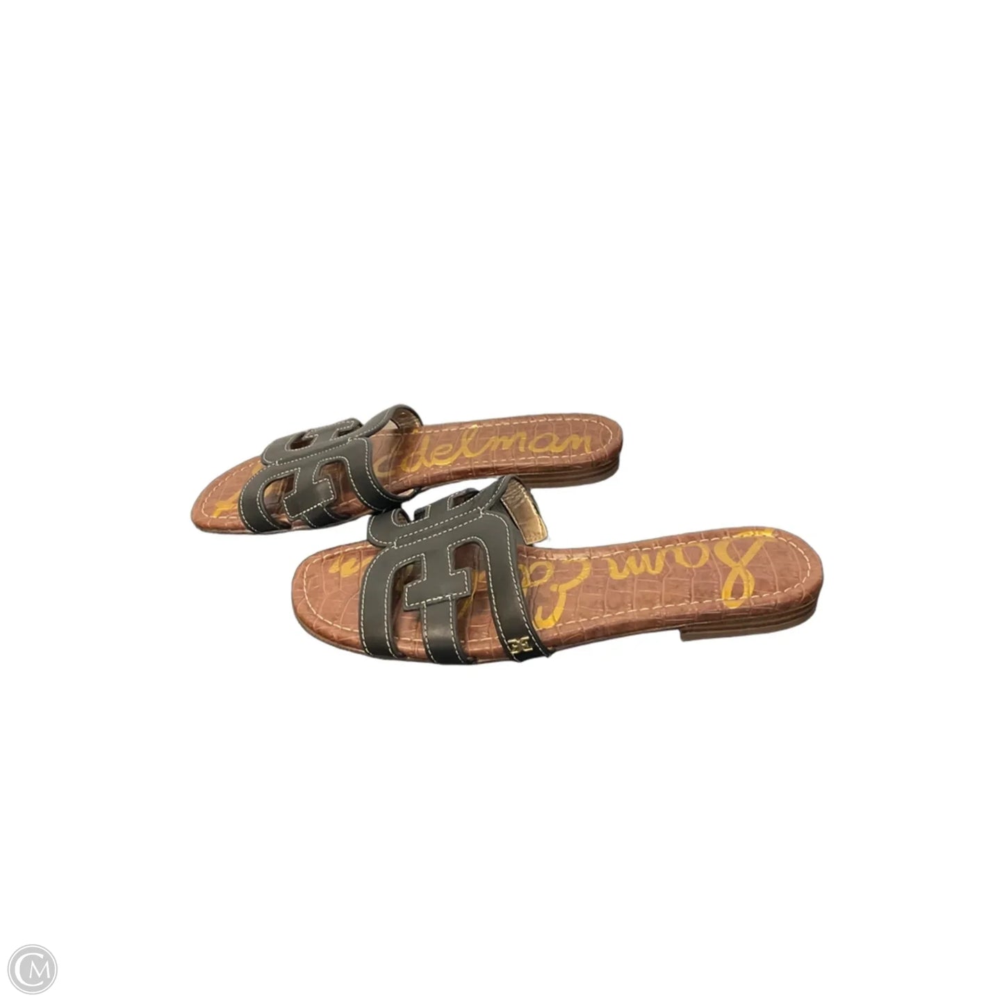 Sandals Flats By Sam Edelman In Black & Brown, Size: 8