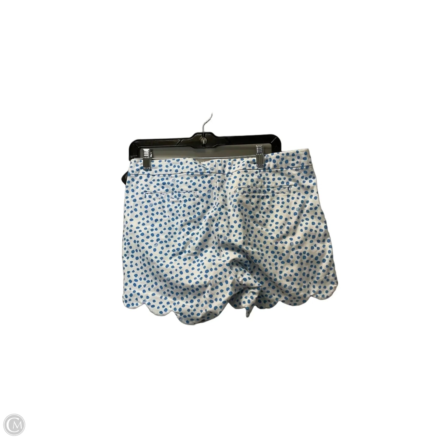 Shorts Designer By Lilly Pulitzer In Blue & White, Size: 8