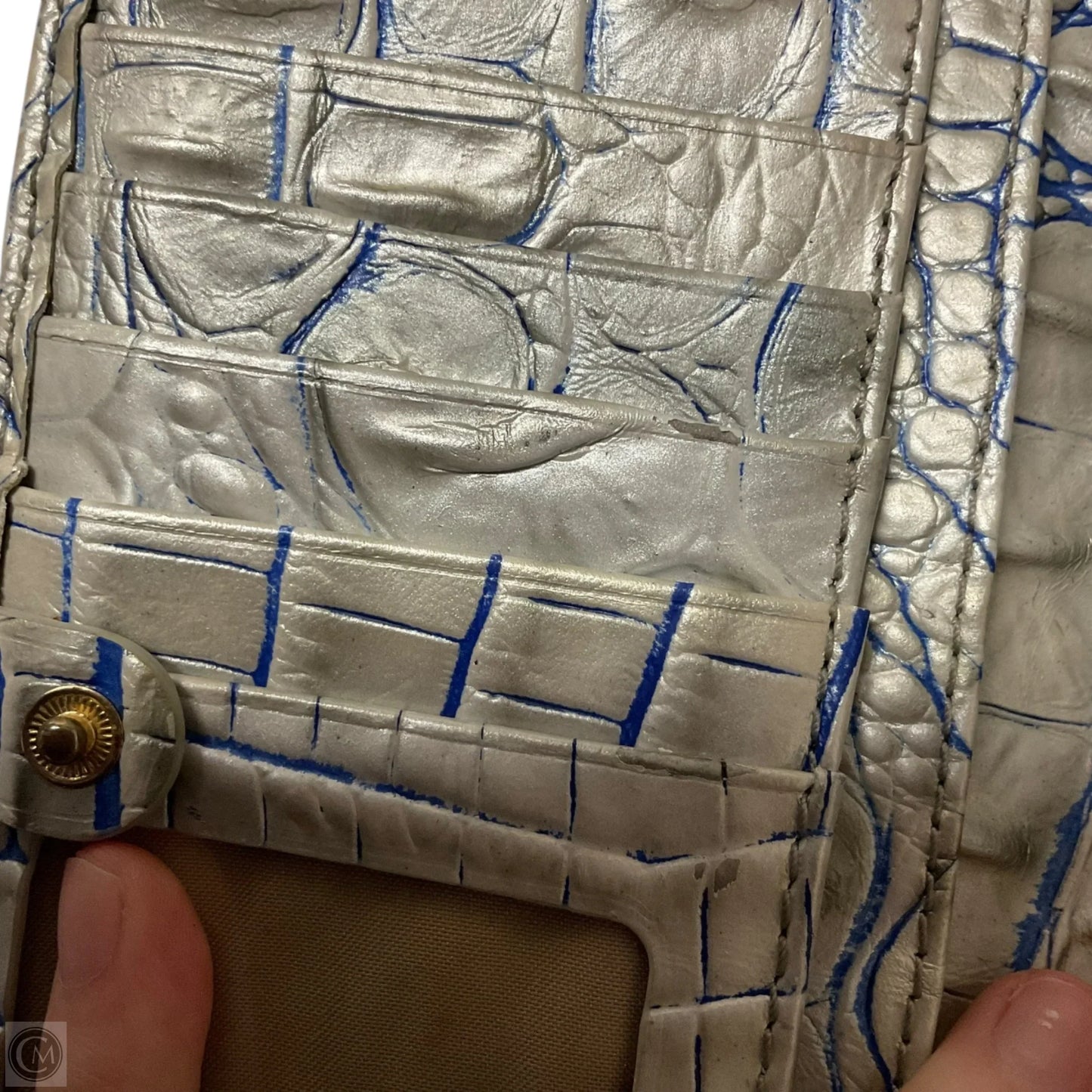 Wallet Designer By Brahmin, Size: Medium