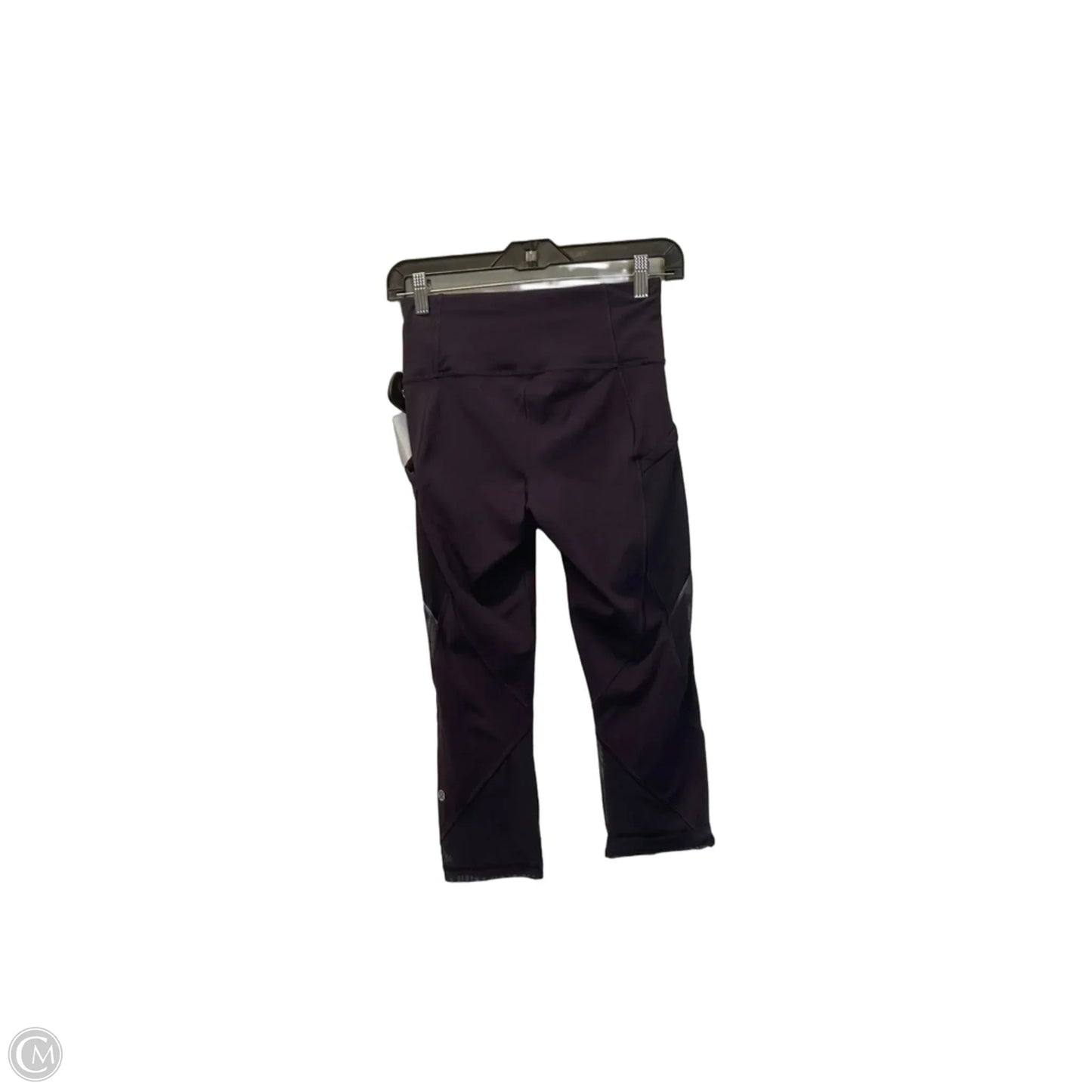 Athletic Leggings Capris By Lululemon In Purple