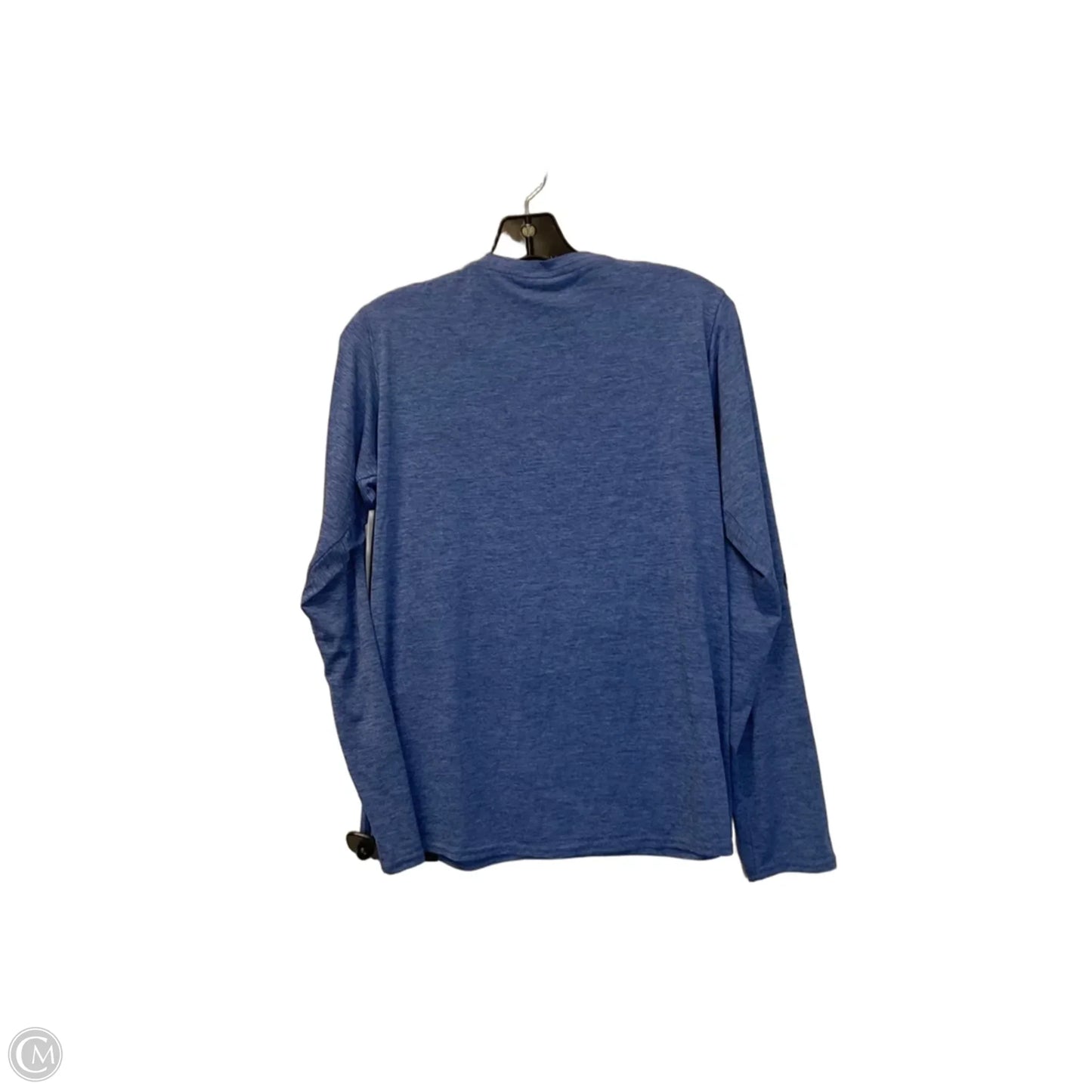 Top Long Sleeve By Patagonia In Blue, Size: M