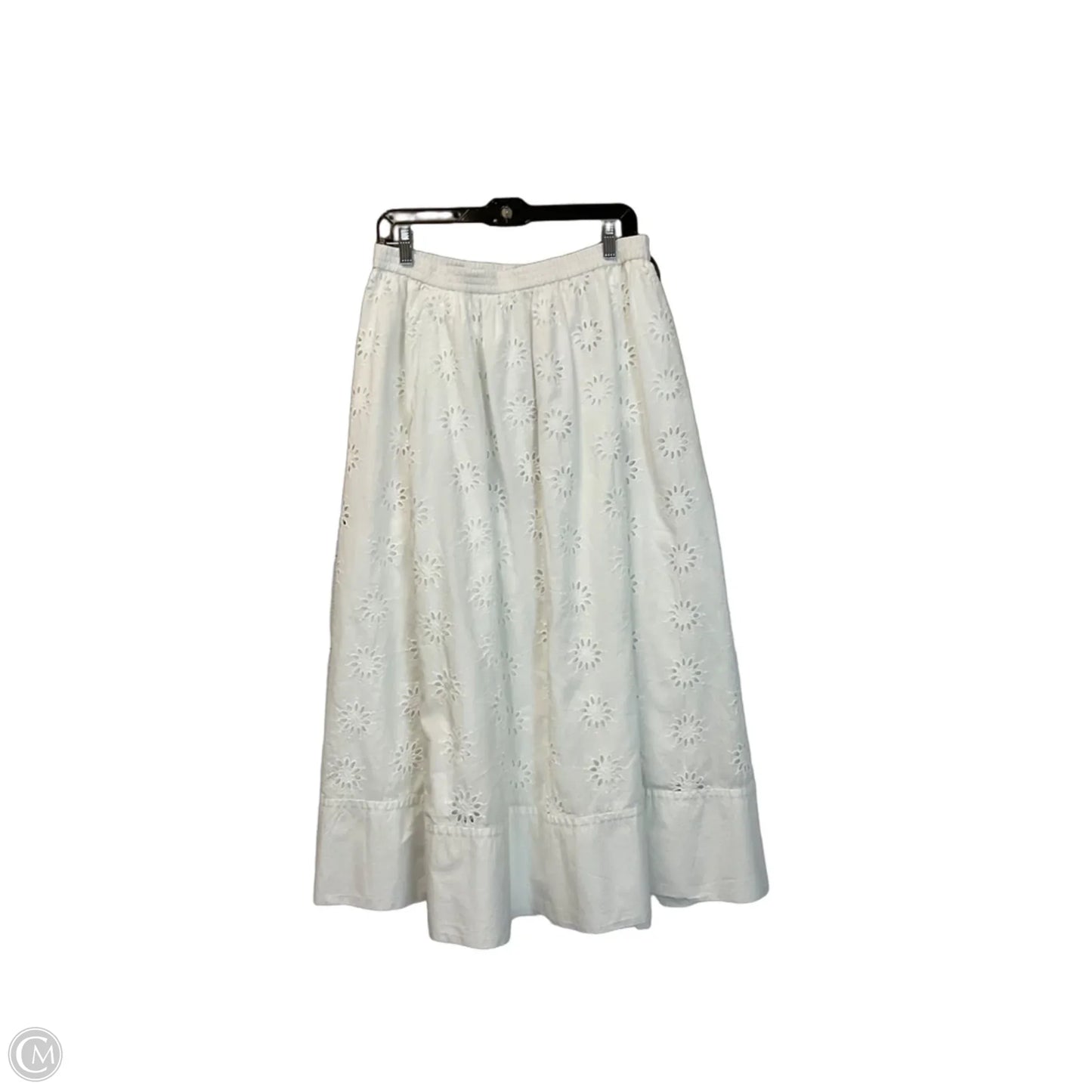 Skirt Maxi By J. Crew In White, Size: M