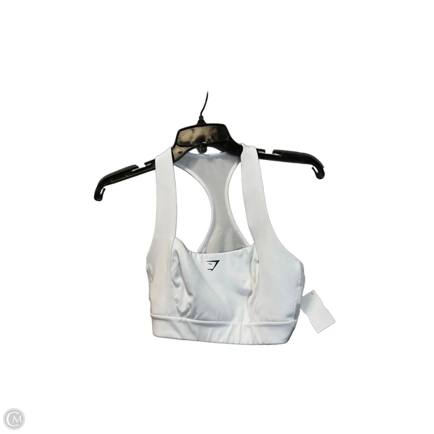 Athletic Bra By Gym Shark In White, Size: S