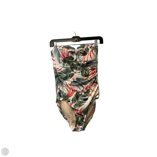 Swimsuit By Kona Sol In Floral Print, Size: S