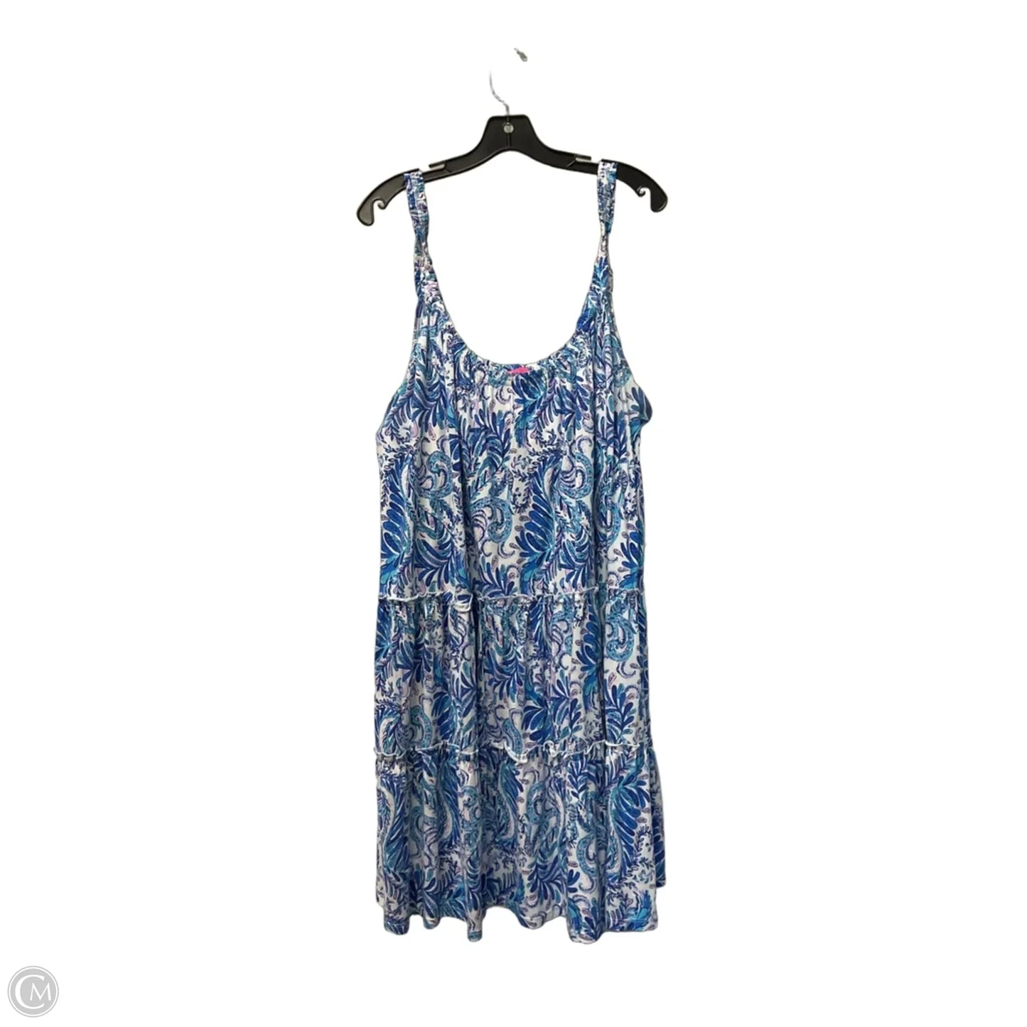 Dress Designer By Lilly Pulitzer In Blue, Size: Xxl