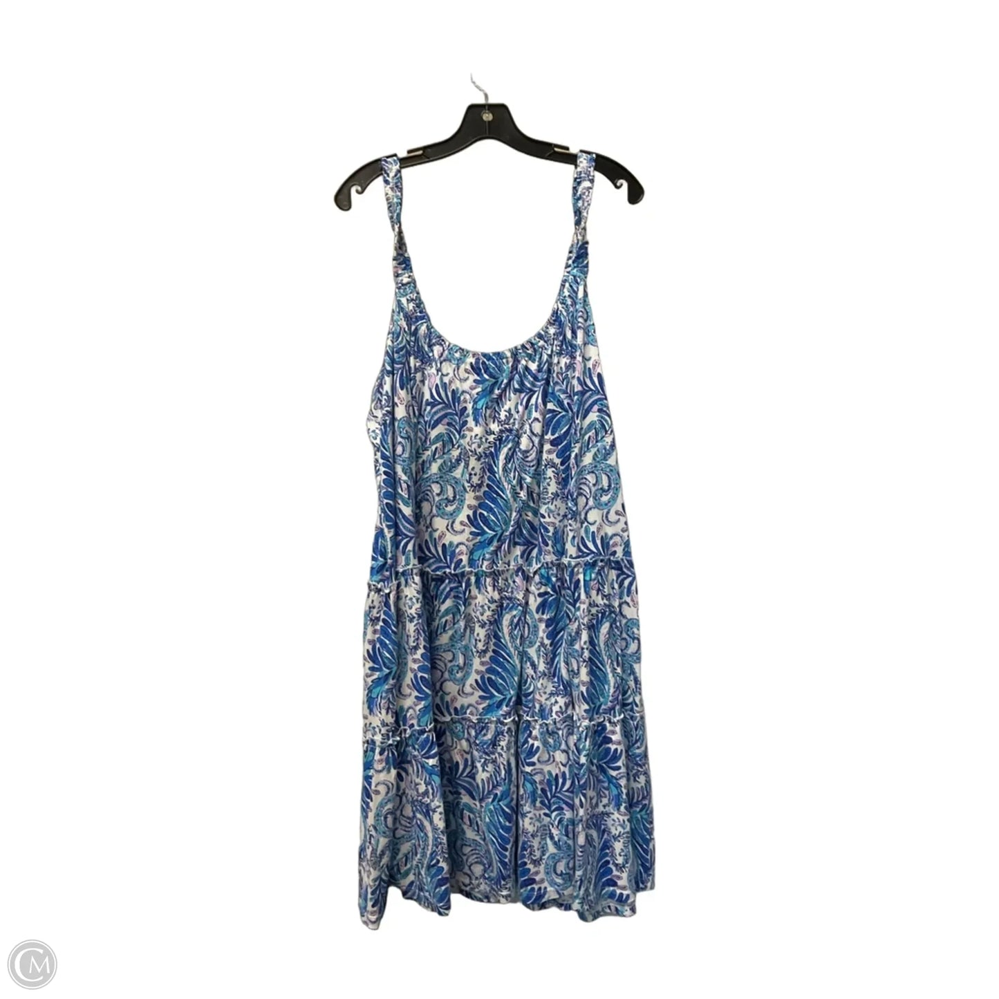 Dress Designer By Lilly Pulitzer In Blue, Size: Xxl