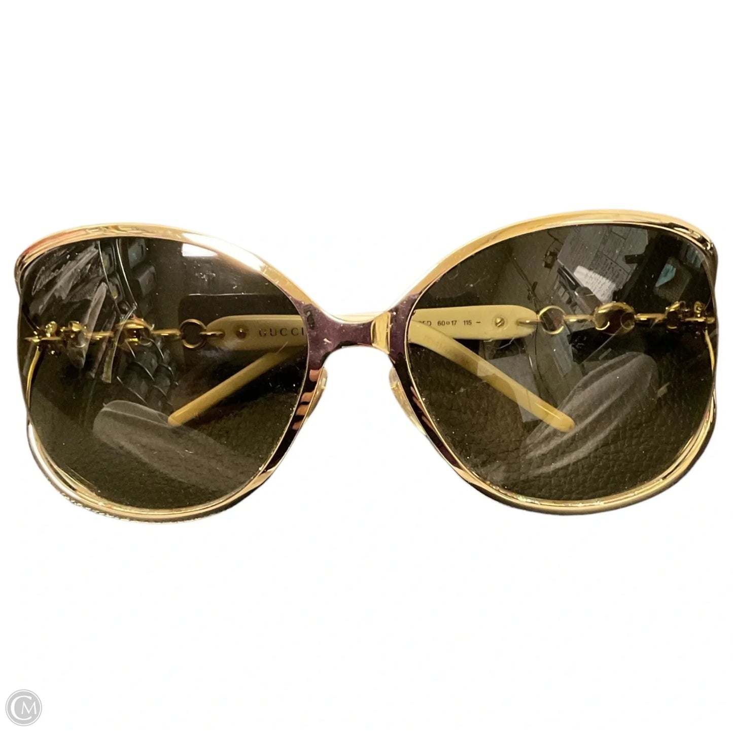Sunglasses Luxury Designer By Gucci, Size: