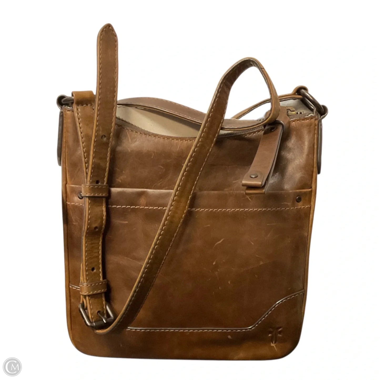 Crossbody Designer By Frye, Size: Medium