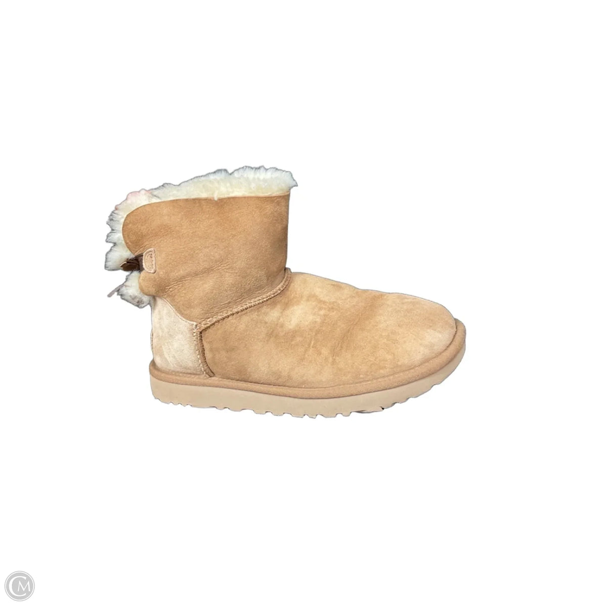 Boots Designer By Ugg In Brown, Size: 8