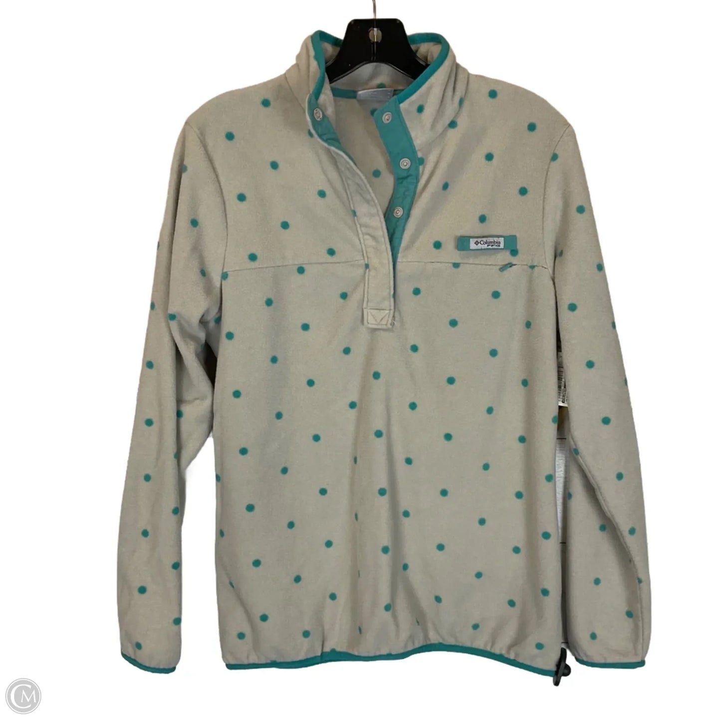 Jacket Fleece By Columbia In Cream, Size: M